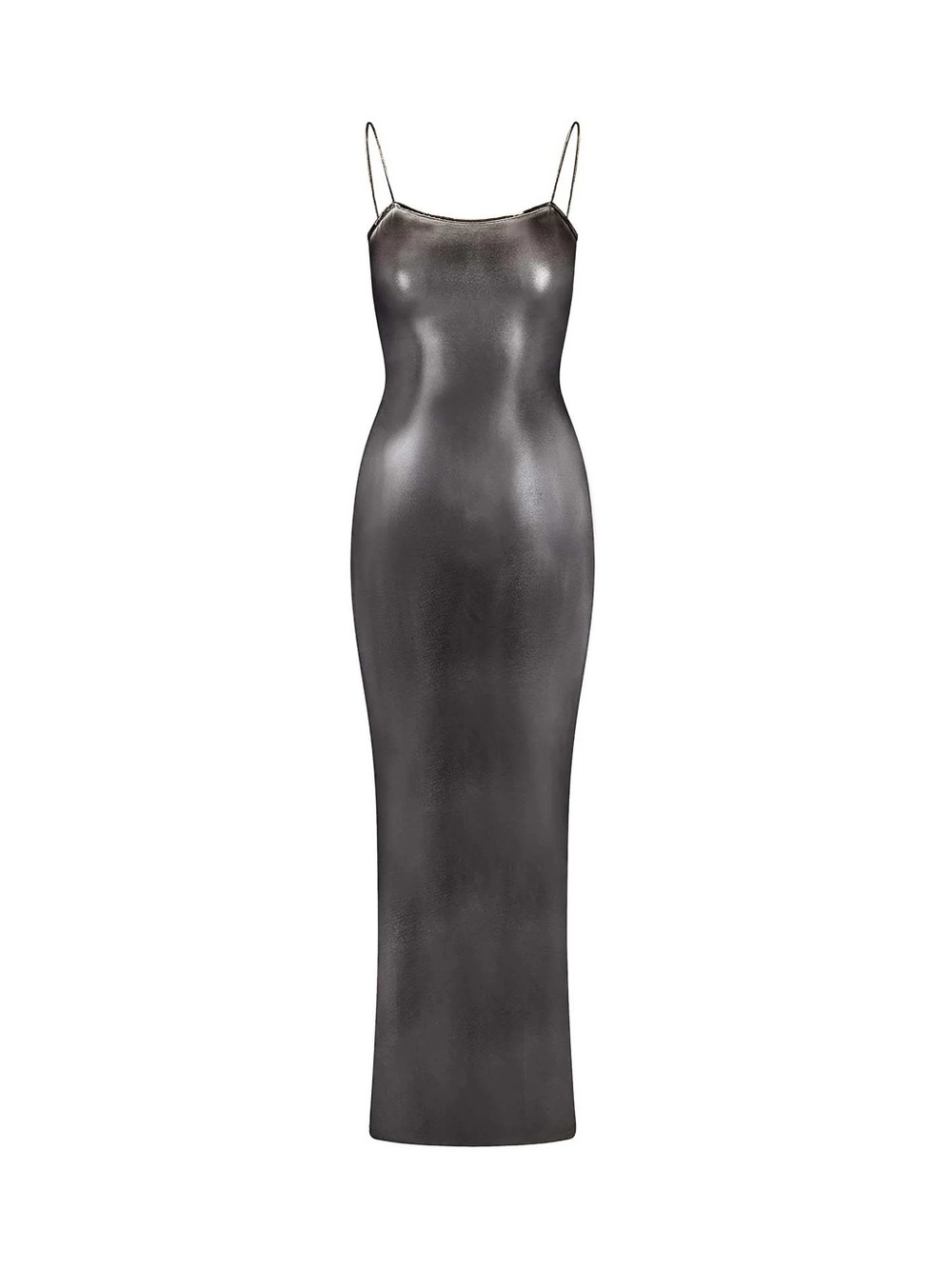 Subsurface The Liquid Slip Dress in Black Pearl